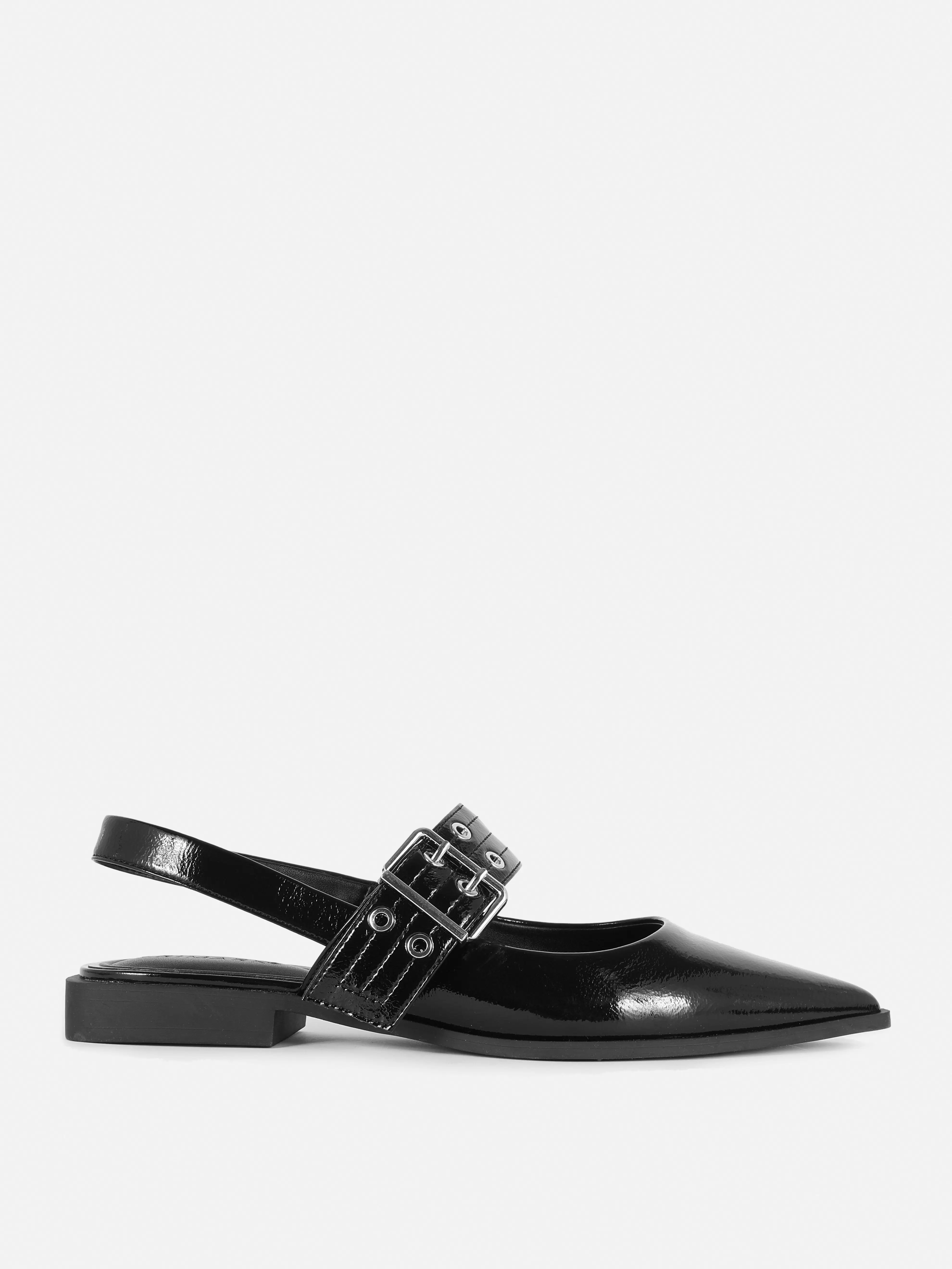 Buckle Slingback Ballerina Flats offers at £16 in Primark