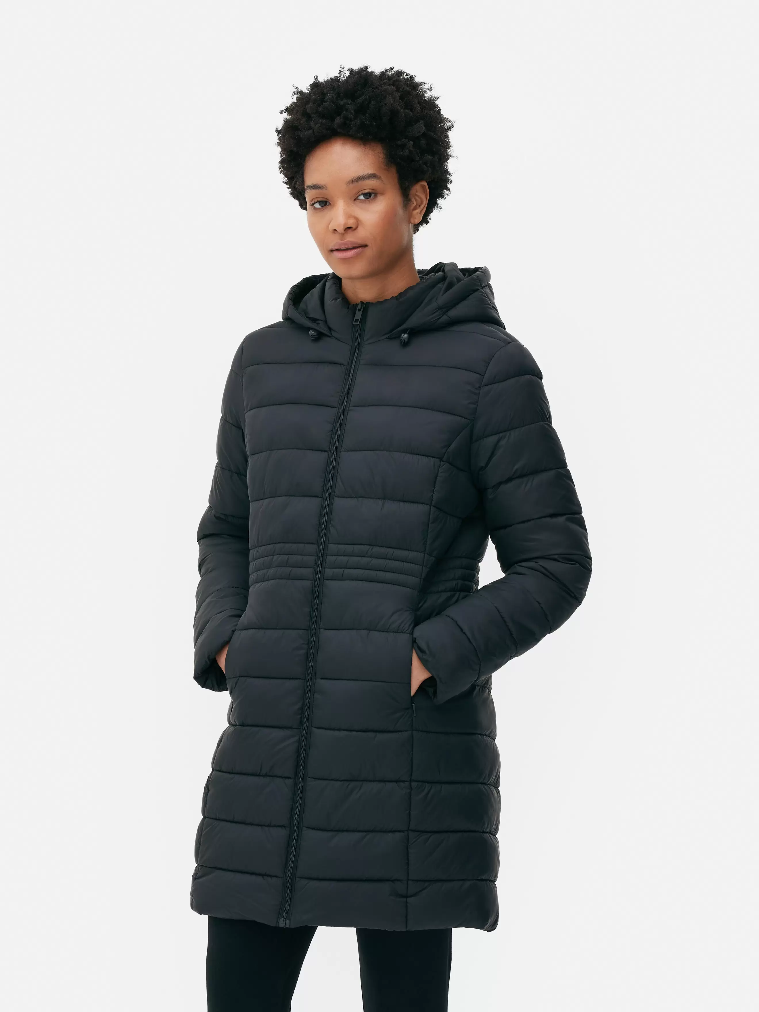 Super Light Longline Puffer Jacket offers at £22 in Primark