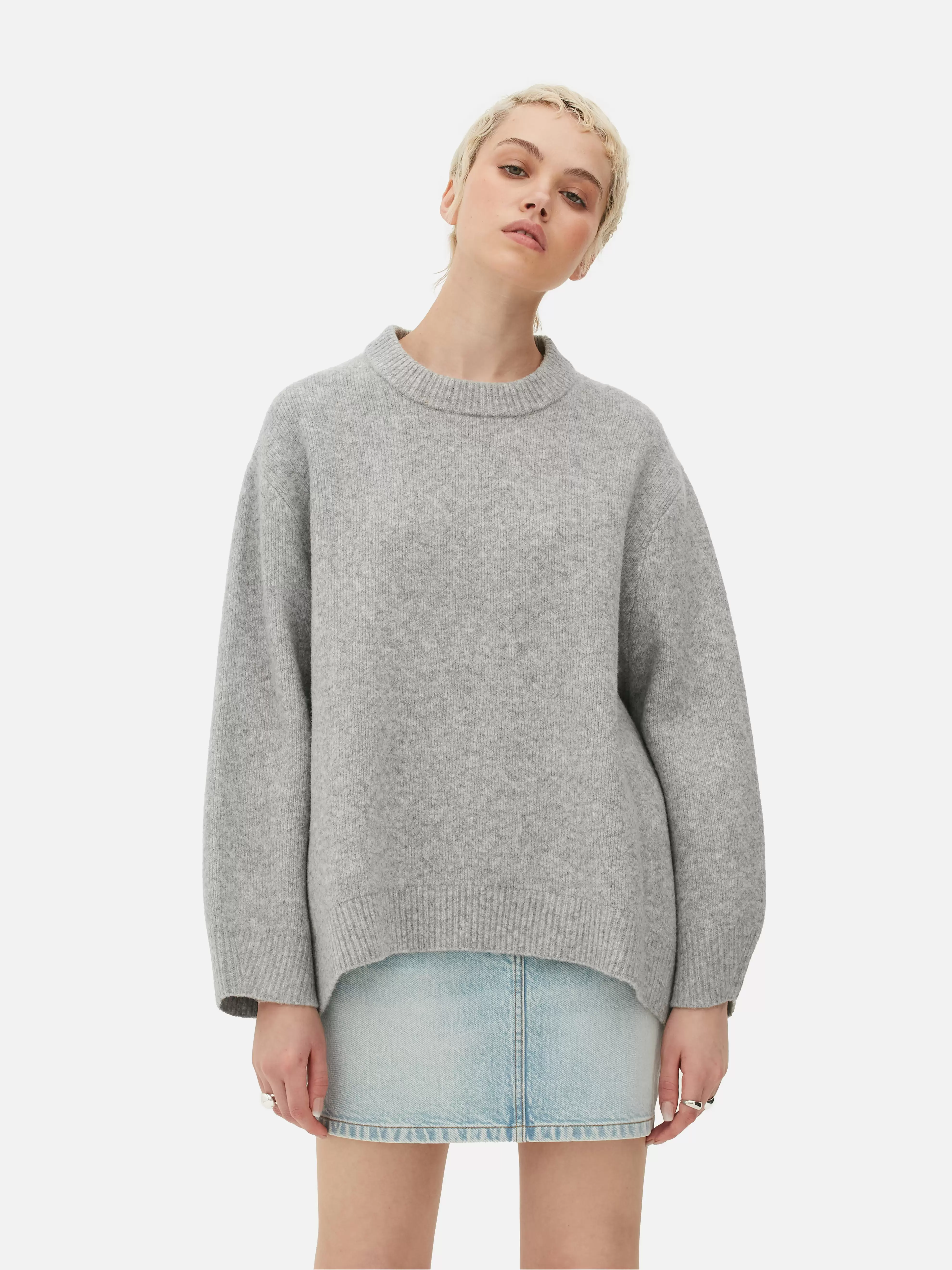 Oversized Crew Neck Jumper offers at £17 in Primark