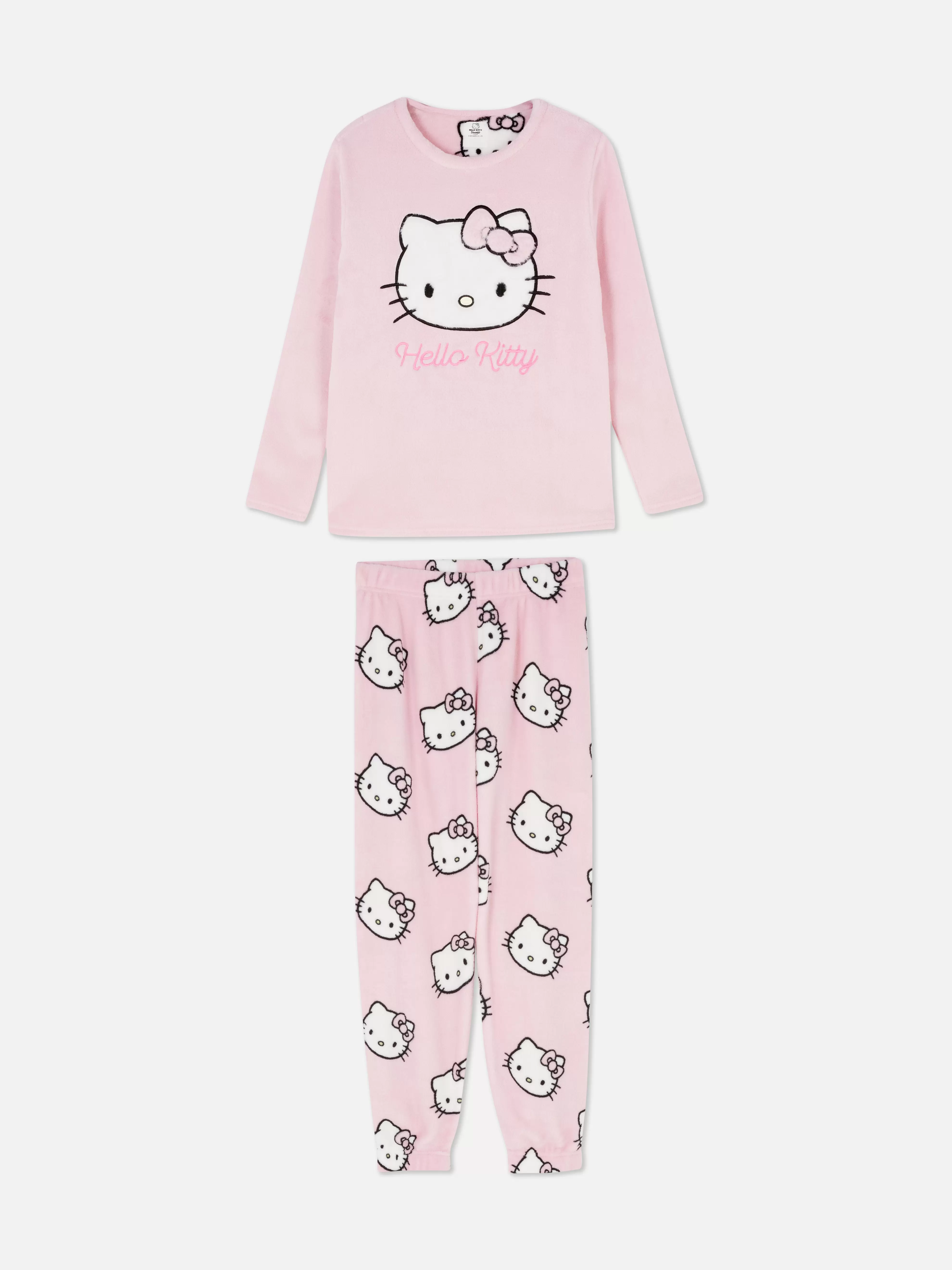 Hello Kitty Fleece Pyjama Set offers at £13 in Primark