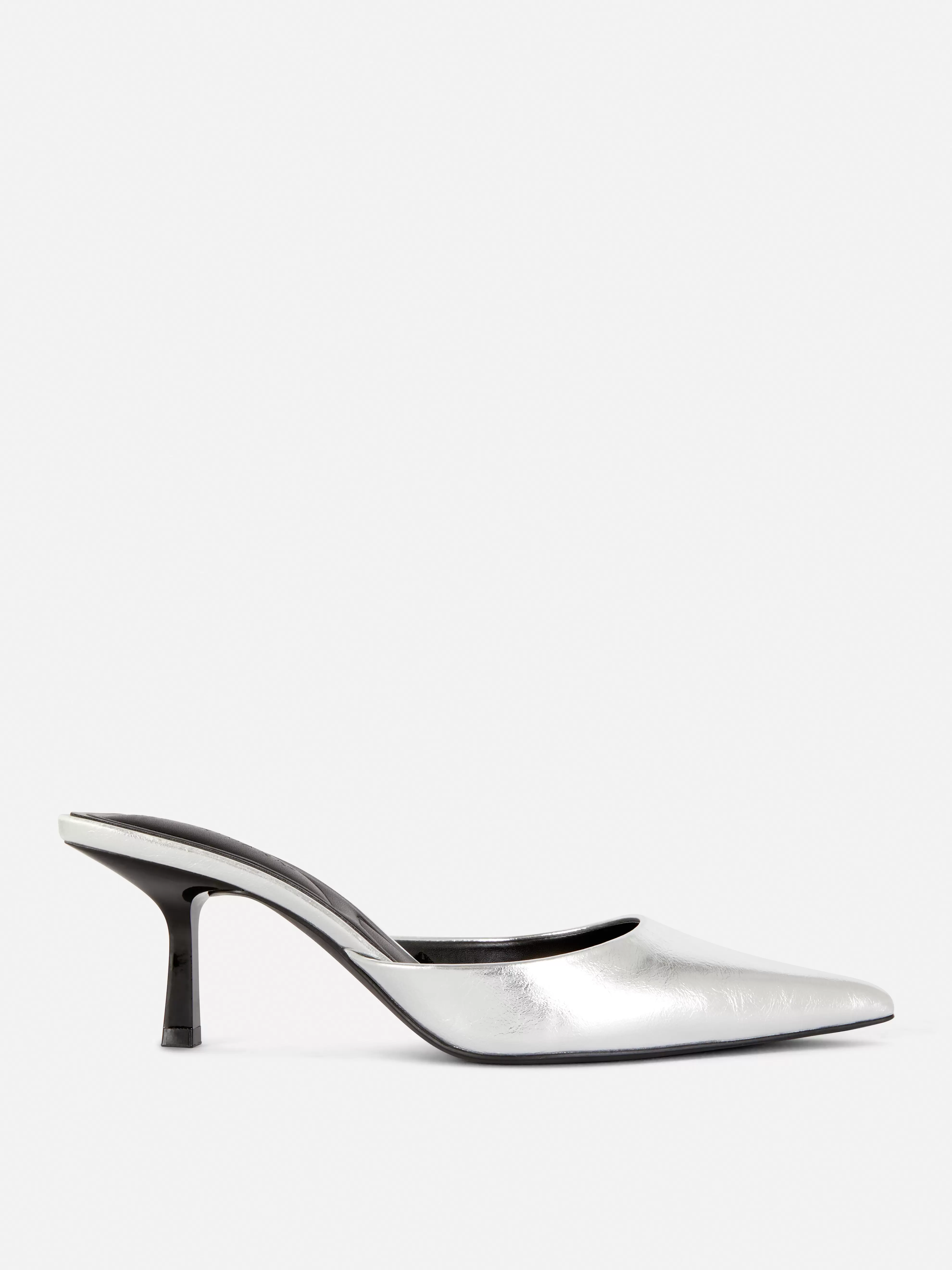 Pointed Toe Heeled Mules offers at £14 in Primark