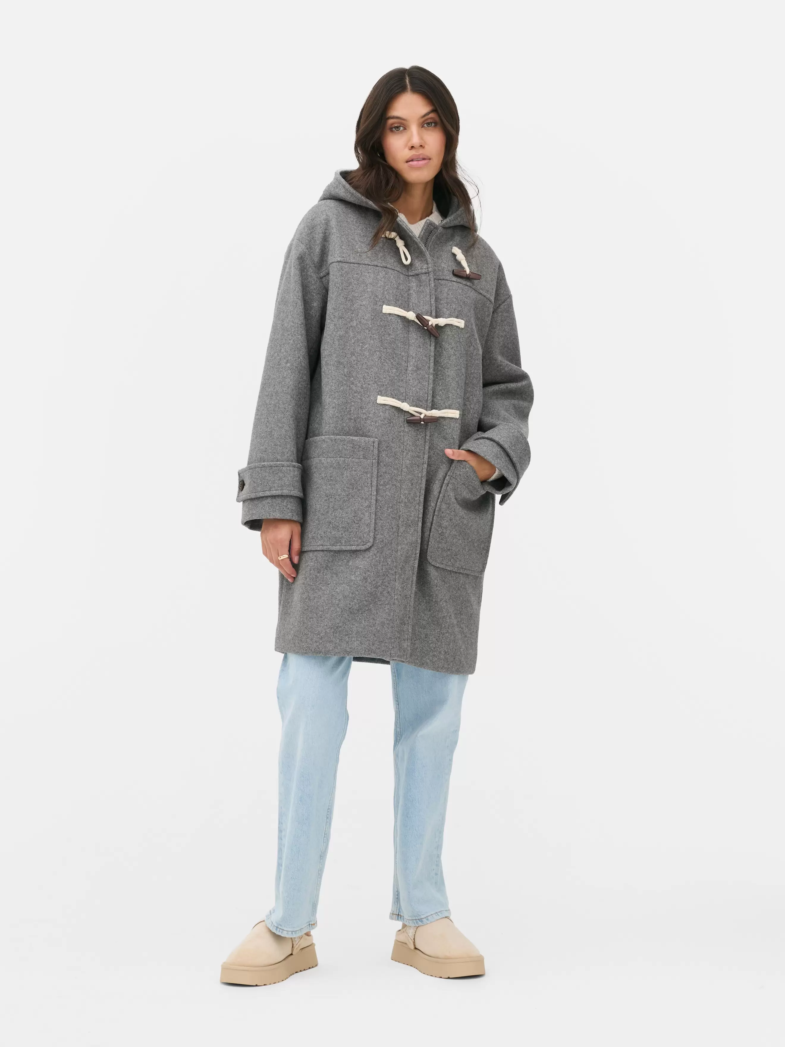 Paula Echevarría Hooded Duffle Coat offers at £38 in Primark