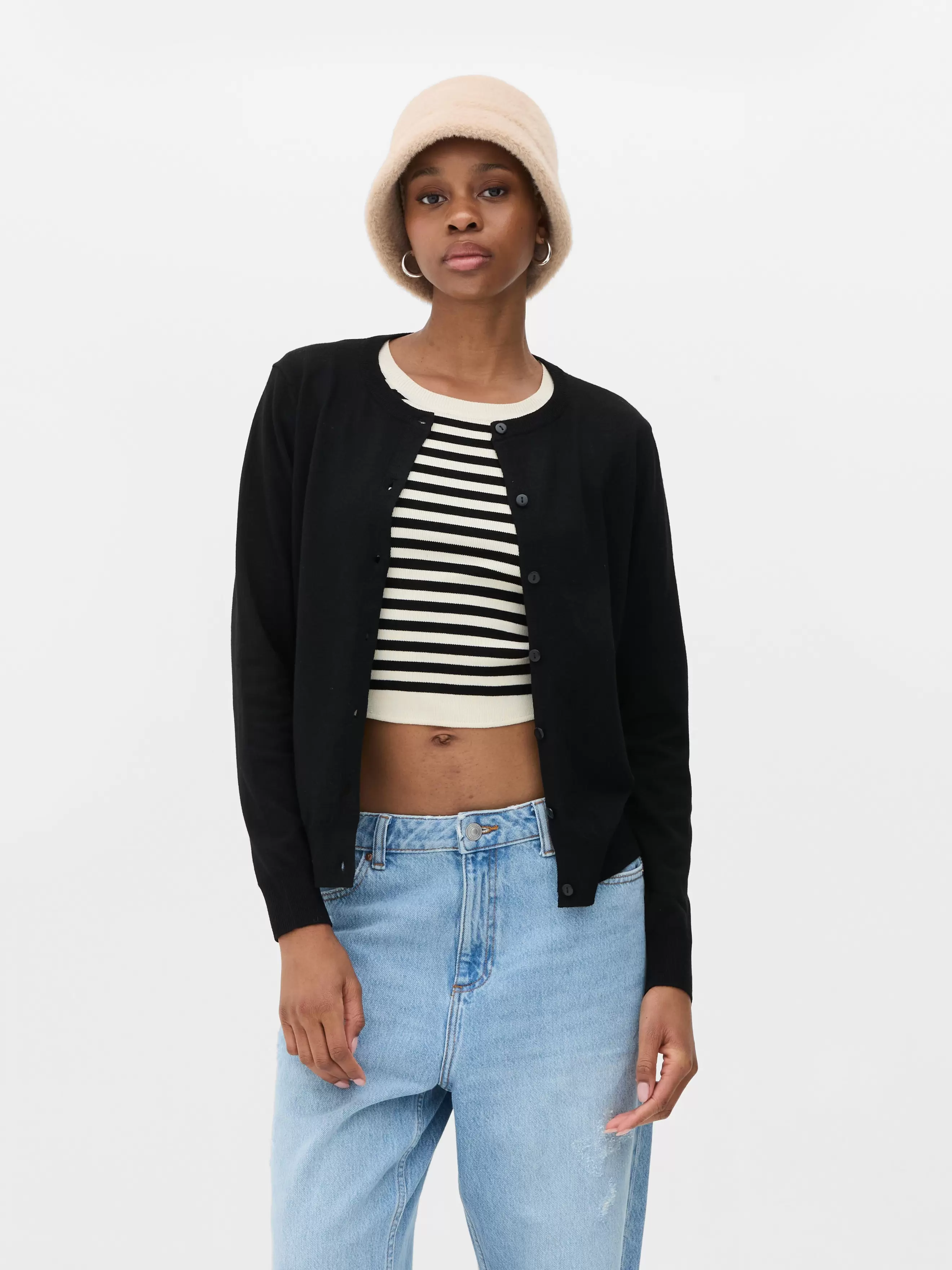 Classic Crew Neck Cardigan offers at £8 in Primark