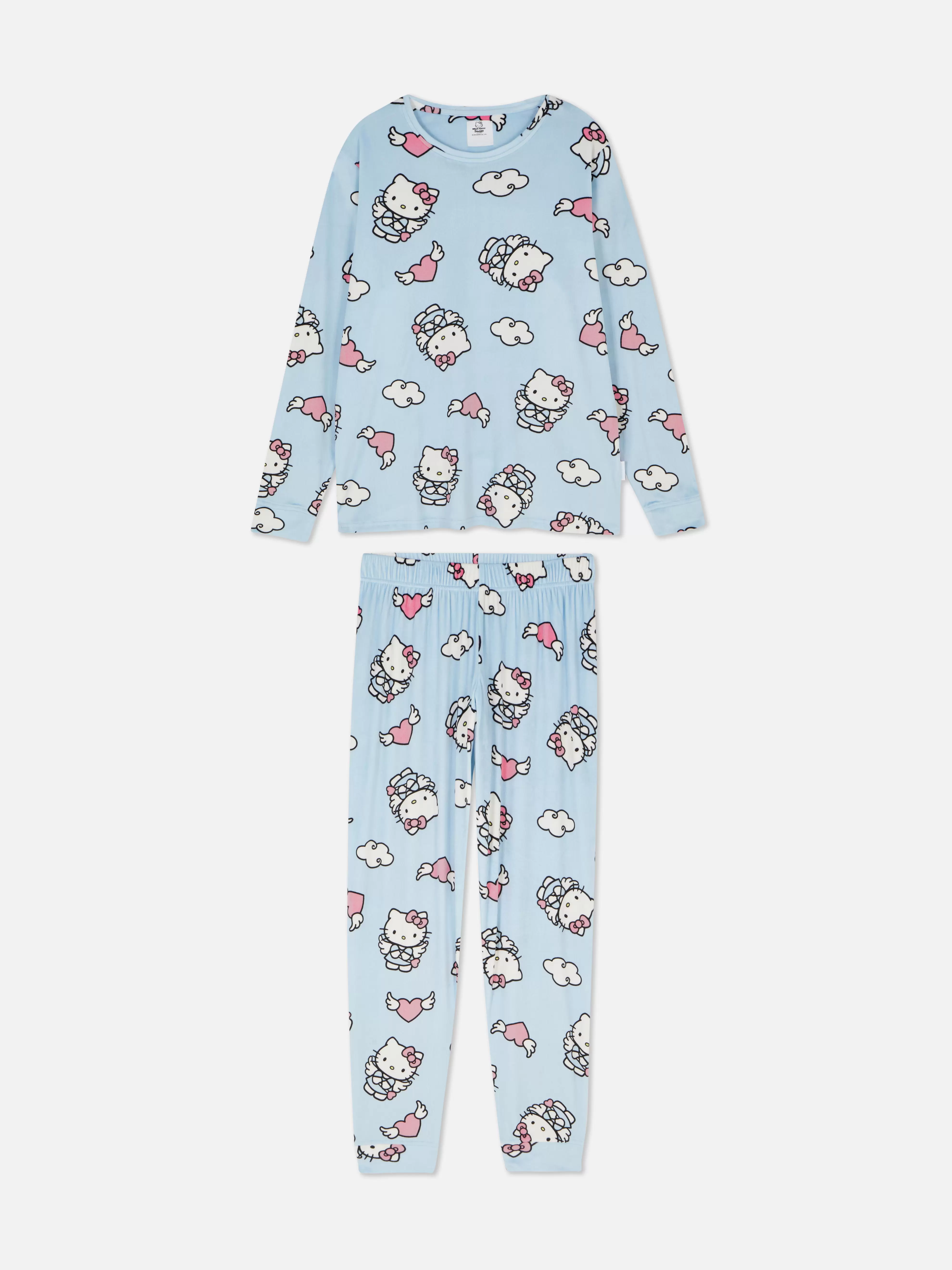 Hello Kitty Long Sleeve Pyjama Set offers at £15 in Primark