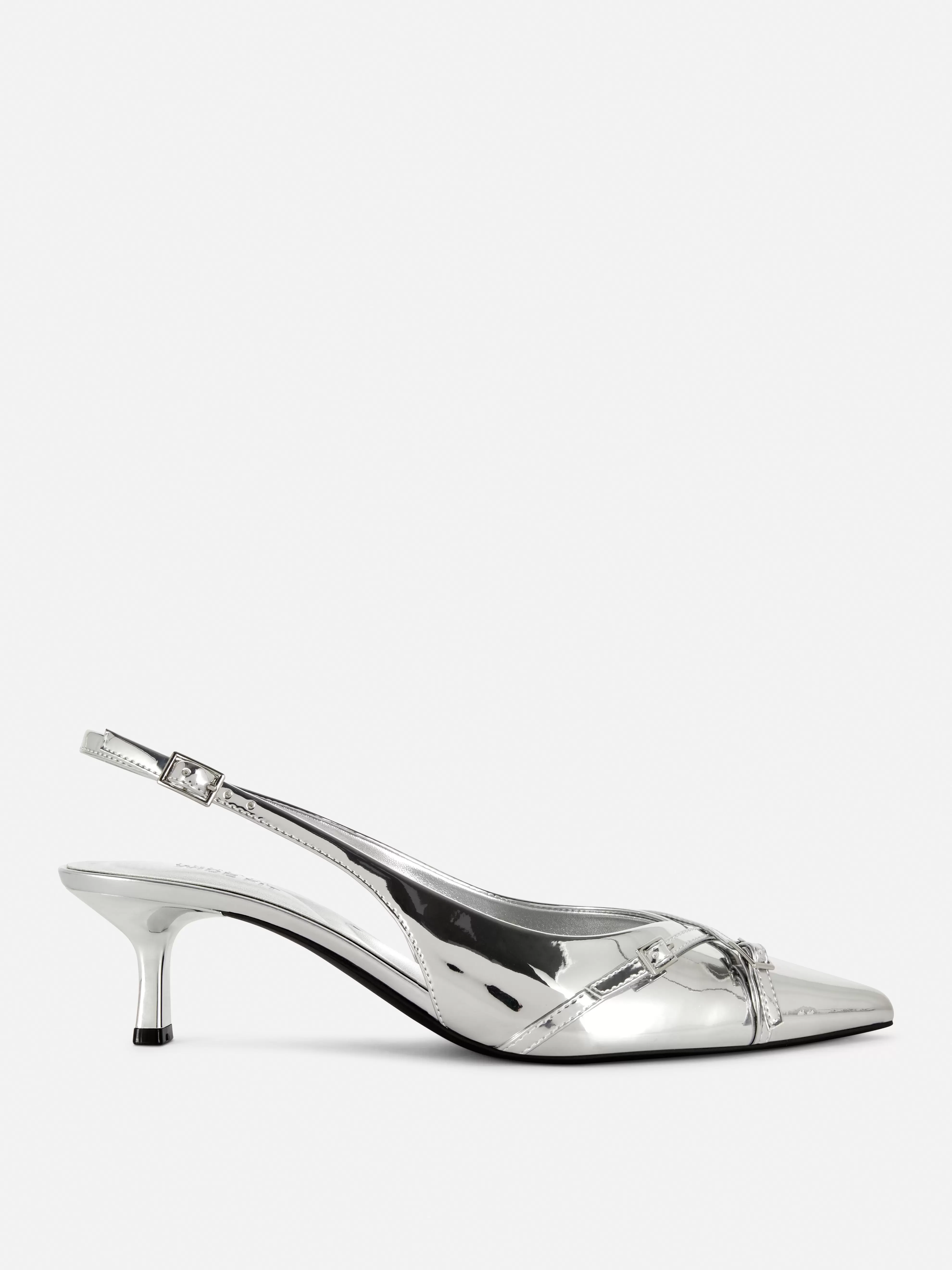 Wide Fit Pointed Slingback Court Heels offers at £14 in Primark