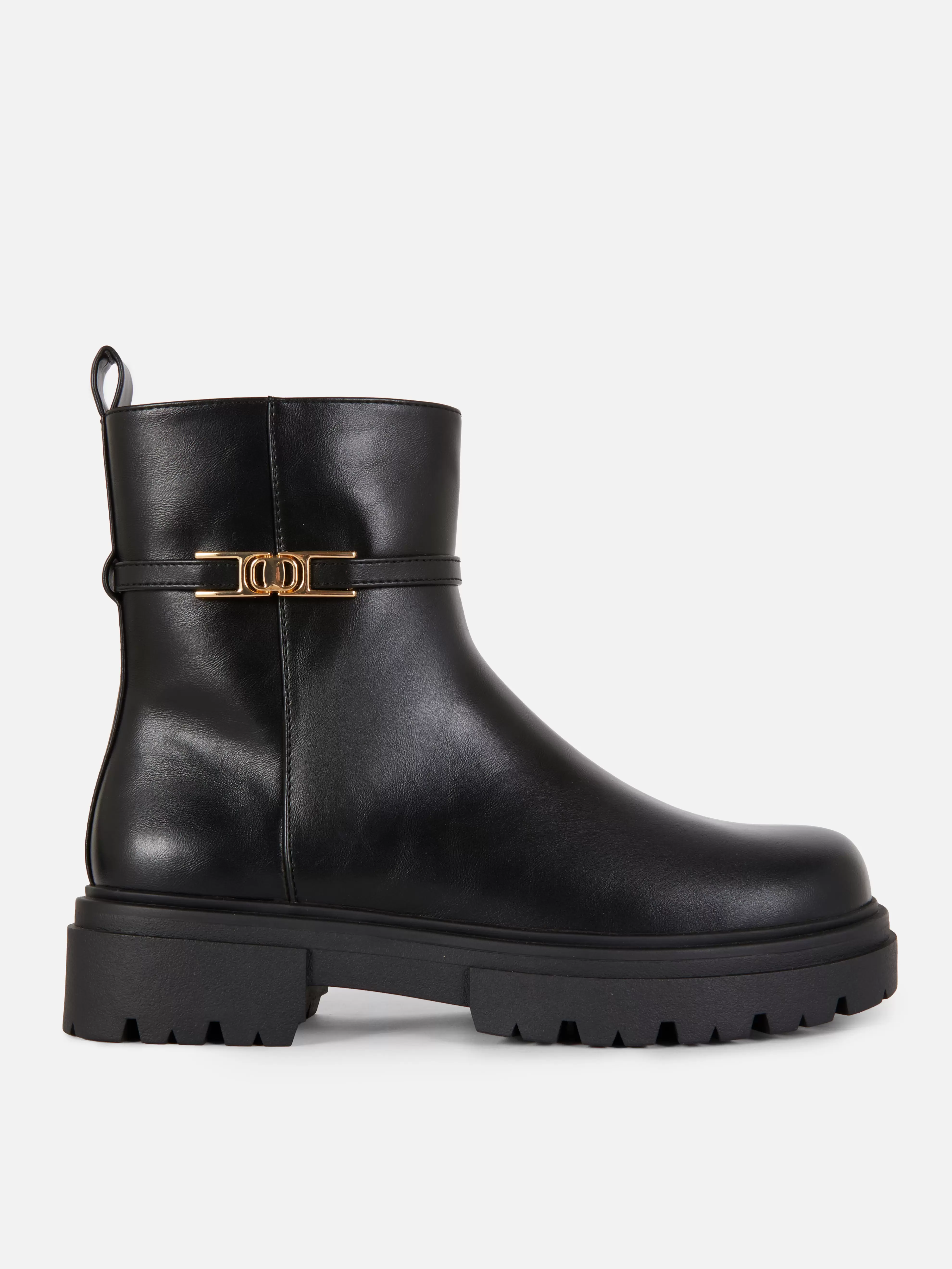 Buckle Detail Ankle Boots offers at £20 in Primark