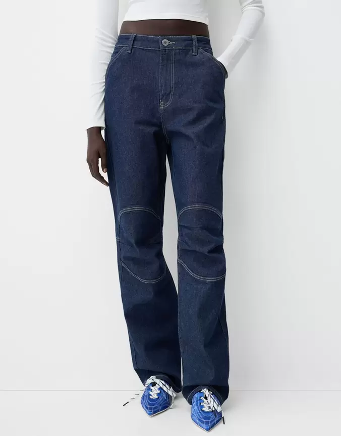 Baggy jeans offers at £55.99 in Bershka