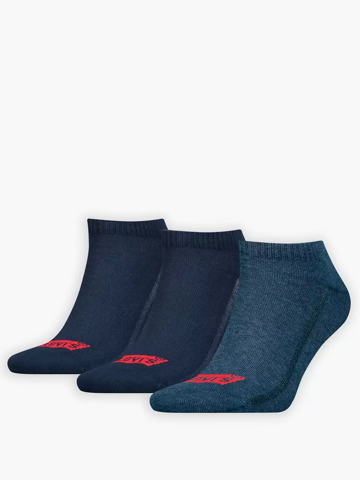 Levi's® Low Cut Batwing Logo Recycled Cotton Socks - 3 pack offers at £5 in Levi's