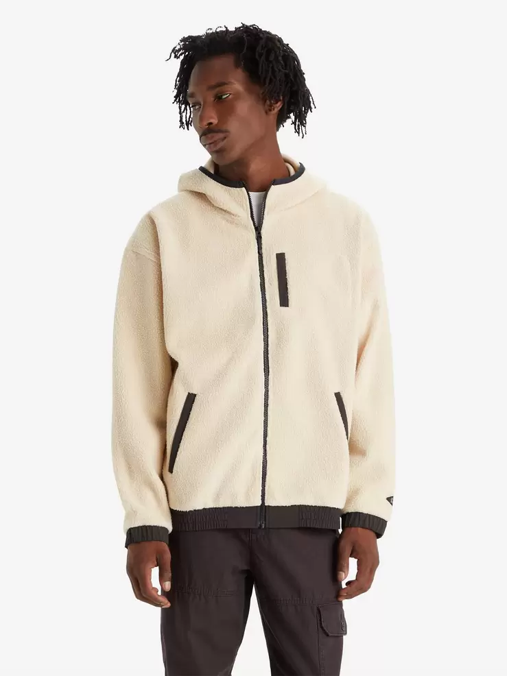 Hooded Sherpa Zip-Up Sweatshirt offers at £40 in Levi's