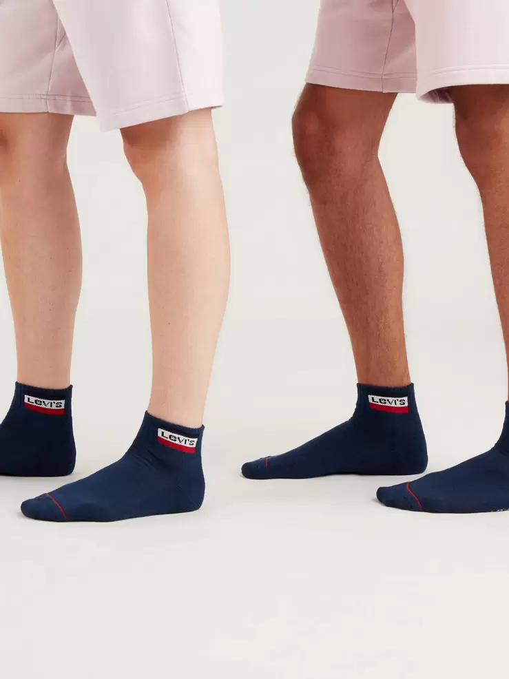 Levi's® Mid Cut Sportswear Socks - 2 Pack offers at £5 in Levi's