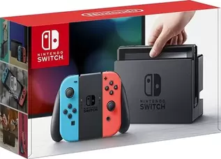 Nintendo Switch Console, 32GB + Neon Red/Blue Joy-Con, Boxed offers at £235 in CeX