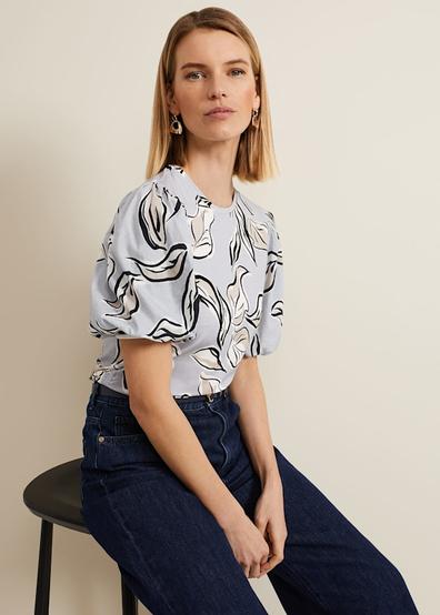 Aaliyah Woven Sleeve Top offers at £39 in Phase Eight