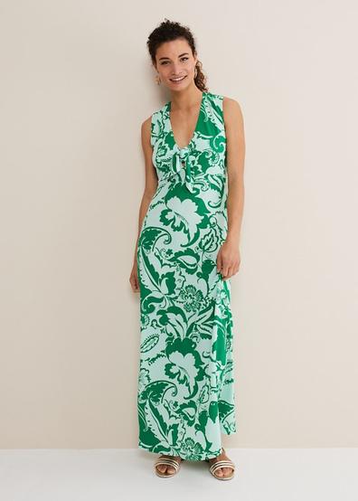 Asiya Paisley Jersey Maxi Dress offers at £55 in Phase Eight