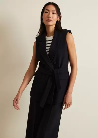 Jade Sleeveless Tailored Waistcoat offers at £69 in Phase Eight