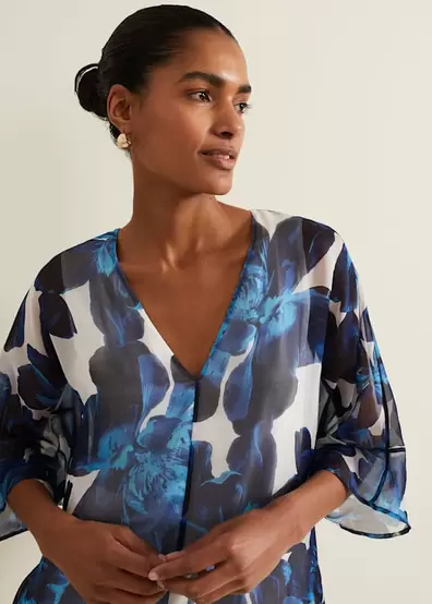 Syra Silk Blouse offers at £65 in Phase Eight