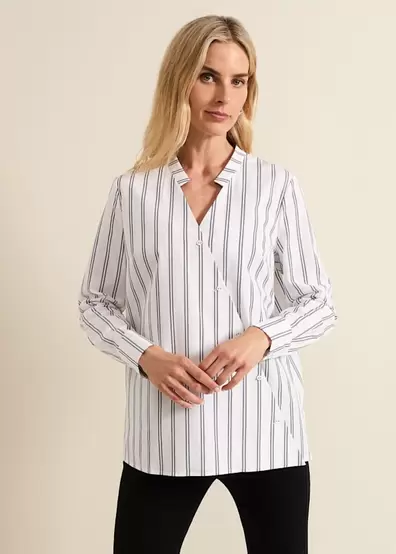 Ashlyn Asymmetric Striped Shirt offers at £29 in Phase Eight