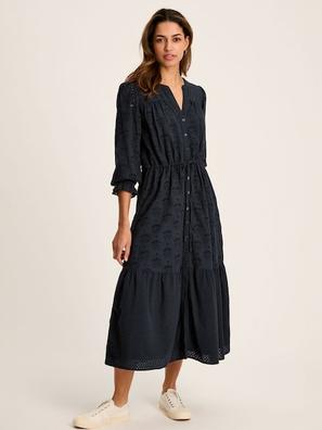 Joules Juliana Broderie Dress offers at £53 in Joules
