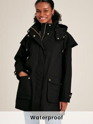 Joules Edinburgh Premium Waterproof Hooded Raincoat offers at £74 in Joules