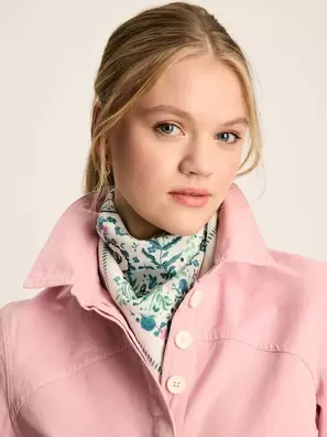 Joules Kensington Cotton Square Scarf offers at £9 in Joules