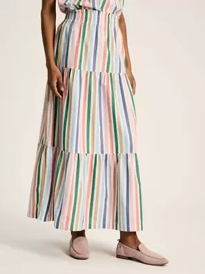 Joules Cynthia Tiered Co-ord Skirt offers at £27 in Joules