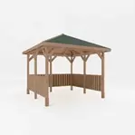 Mercia 3M X 3M Thorpe Gazebo With Vertical Rails offers at £1199.99 in Robert Dyas