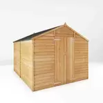 Mercia Overlap Apex Windowless Value Shed 10 x 8ft offers at £594.99 in Robert Dyas