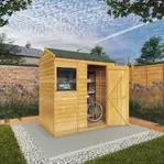 Mercia Overlap Reverse Apex Value Shed - 6 x 4ft offers at £273.99 in Robert Dyas