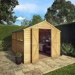 Mercia Overlap Apex Apex Value Shed - 10 x 8ft offers at £594.99 in Robert Dyas