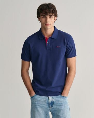 Contrast Piqué Polo Shirt offers at £63 in Gant