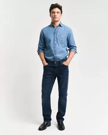 Regular Fit Jeans offers at £100 in Gant