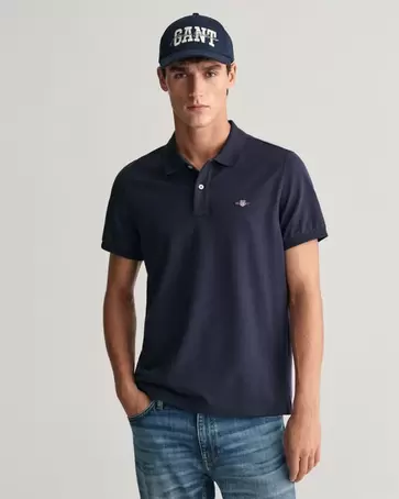 Regular Fit Shield Piqué Polo Shirt offers at £79 in Gant