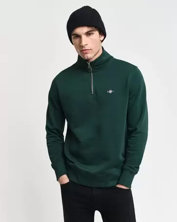 Shield Half-Zip Sweatshirt offers at £69.3 in Gant