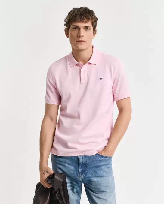 Regular Fit Shield Piqué Polo Shirt offers at £79 in Gant