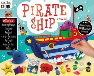 Pirate Ship Model Set offers at £7 in WHSmith