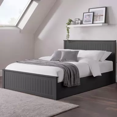 Maine Ottoman Bed Frame offers at £399.2 in Dunelm