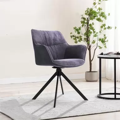 Indus Valley Set of 2 Comet Upholstered Dining Chairs offers at £209 in Dunelm