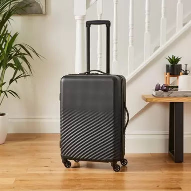 Black Hard Shell Suitcase offers at £14 in Dunelm