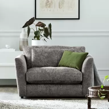 Esther Snuggle Chair, Chenille offers at £264.5 in Dunelm