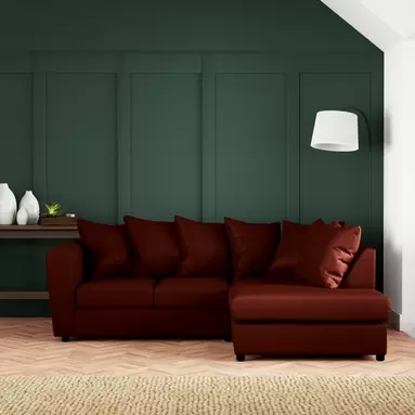 Blake Curved Arm Opulent Velvet Corner Chaise Sofa offers at £703.2 in Dunelm