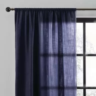 Arthur Recycled Slot Top Single Voile Panel offers at £10 in Dunelm