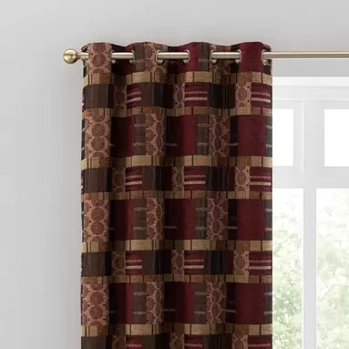 Prague Chenille Eyelet Curtains offers at £84 in Dunelm