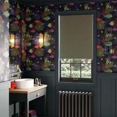 Coral Blackout Roller Blind offers at £27 in Dunelm