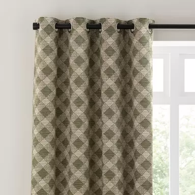 Brody Check Thermal Eyelet Curtains offers at £35 in Dunelm