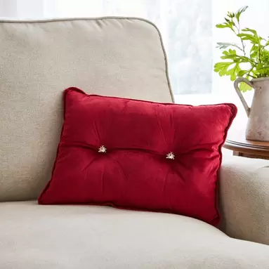 Ladybird Rectangle Cushion offers at £7 in Dunelm