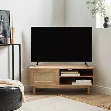 Indi Corner TV Unit for TVs up to 44" offers at £209.3 in Dunelm