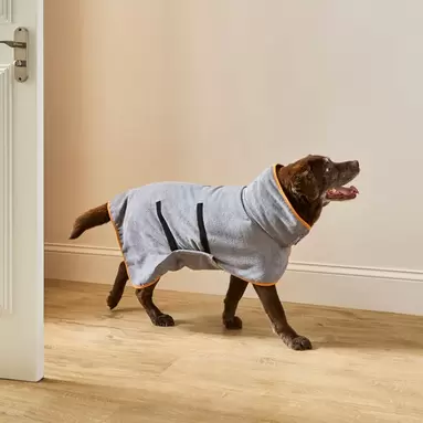 Dog Towel Coat offers at £7 in Dunelm