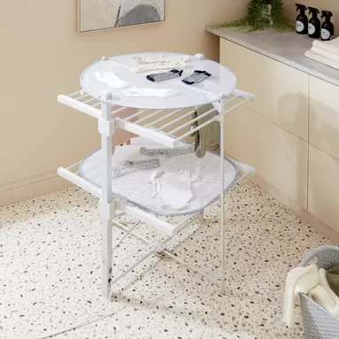 Indoor Airer Pack of 2 Drying Shelves offers at £2.5 in Dunelm