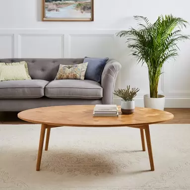 Farris Coffee Table, Light Oak offers at £174.3 in Dunelm