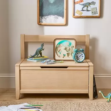 Signature Kids Pine Storage Bench offers at £104.3 in Dunelm