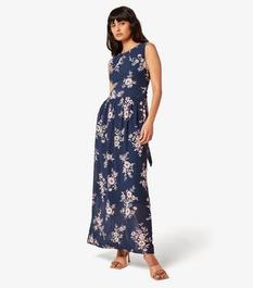 Apricot Navy Floral Sleeveless Maxi Dress offers at £25 in New Look